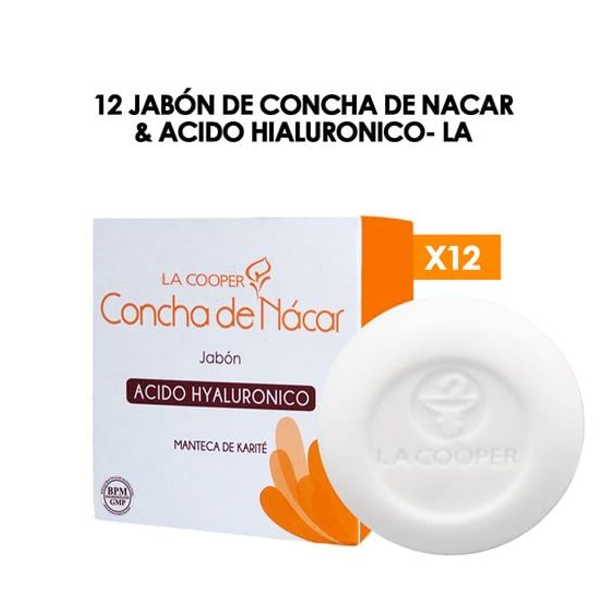 GENERICO - 12 Jabón De Concha De Nacar & Acido Hialuronico- La Cooper_.