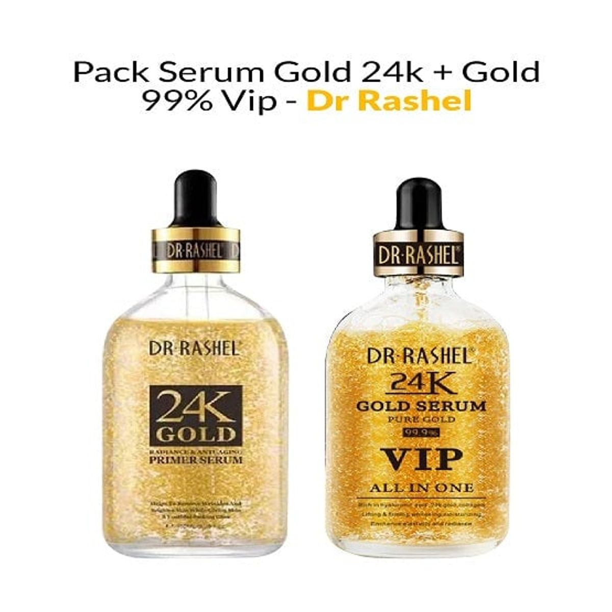 GENERICO - Pack Serum Gold 24K + Gold 99% Vip - Dr Rashel_.