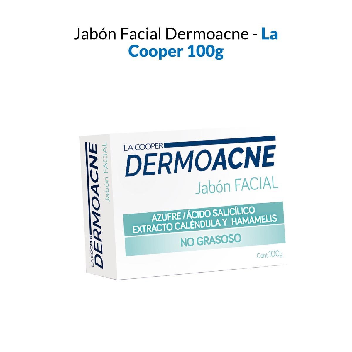 GENERICO - Jabón Facial Dermoacne - La Cooper 100G_.