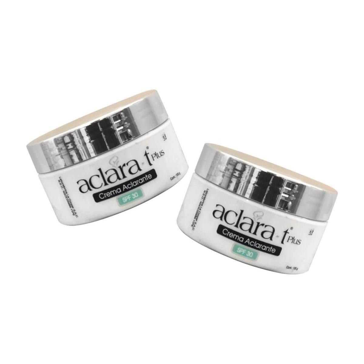 GENERICO - 2 Crema Aclarante Con Filtro Solar Spf 30 - Aclara-T 100Gr_.