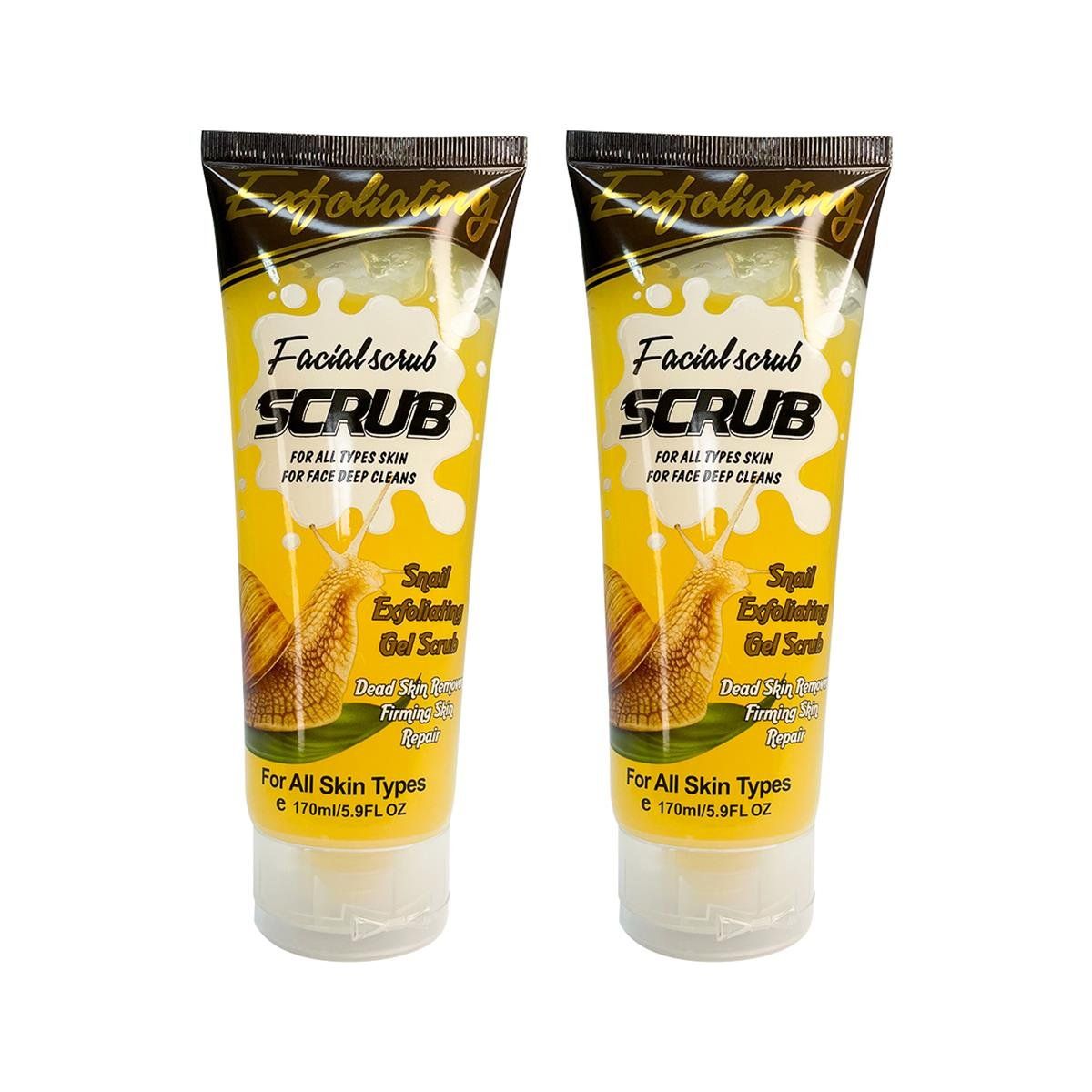 WOKALI - 2 Gel Exfoliante De Caracol 170Ml  Wokali_.