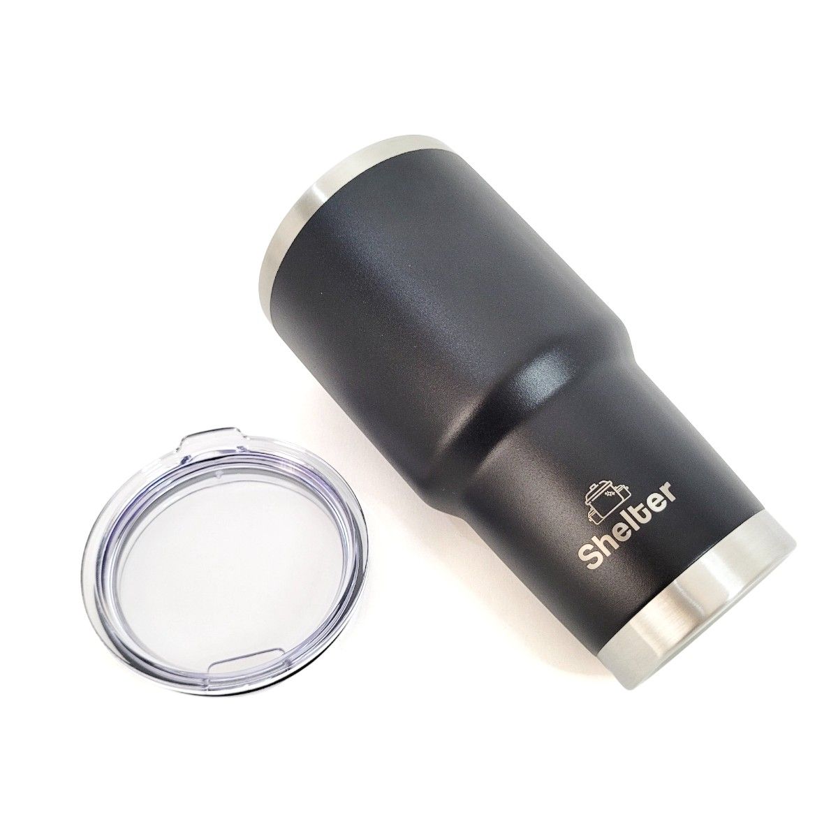 SHELTER - Shelter Cup Black 887ml 30oz de Acero Inoxidable
