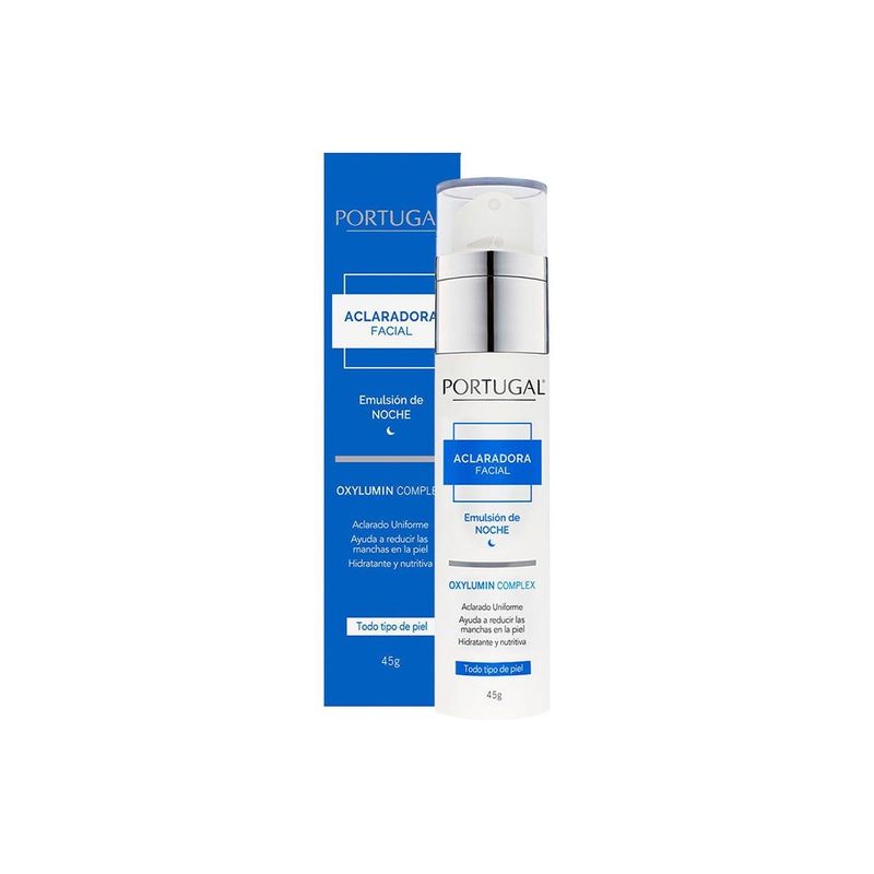 GENERICO - Aclaradora Facial Emulsión Noche - Portugal 45g_.