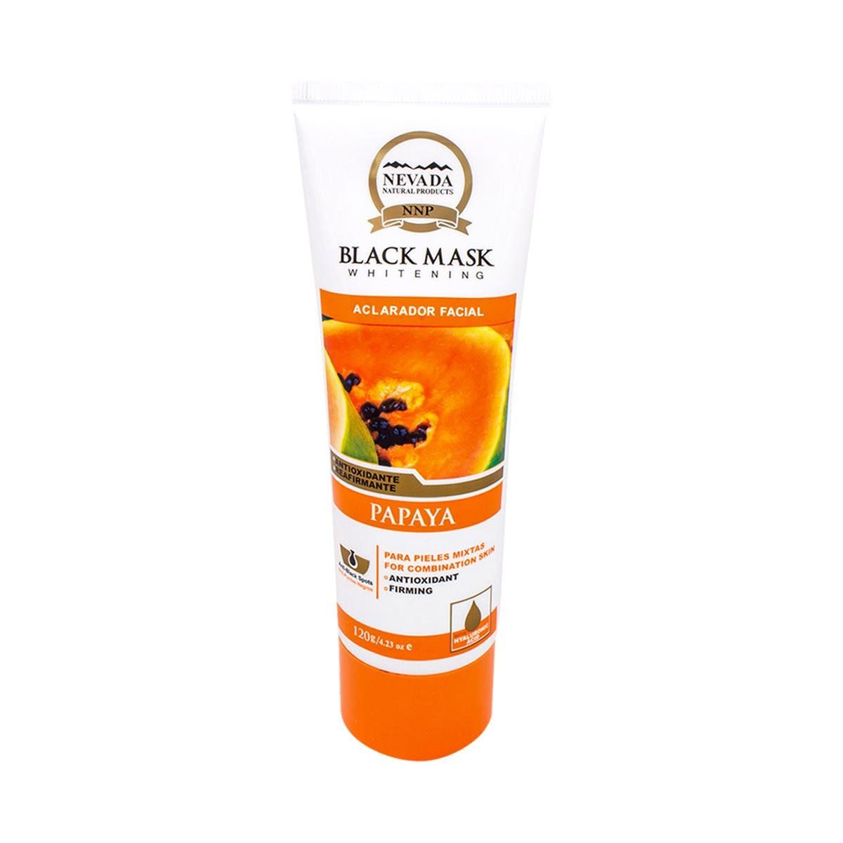NEVADA NATURAL PRODUCTS - Mascarilla Negra Hidroplastica De Papaya 120Gr - Nevada_.