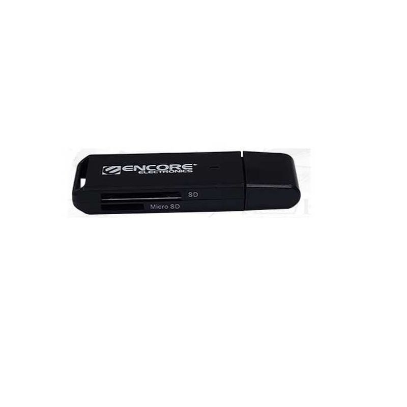 ENCORE ELECTRONICS - Lectora de Memorias SD/MSD USB 3.0 Card Reader