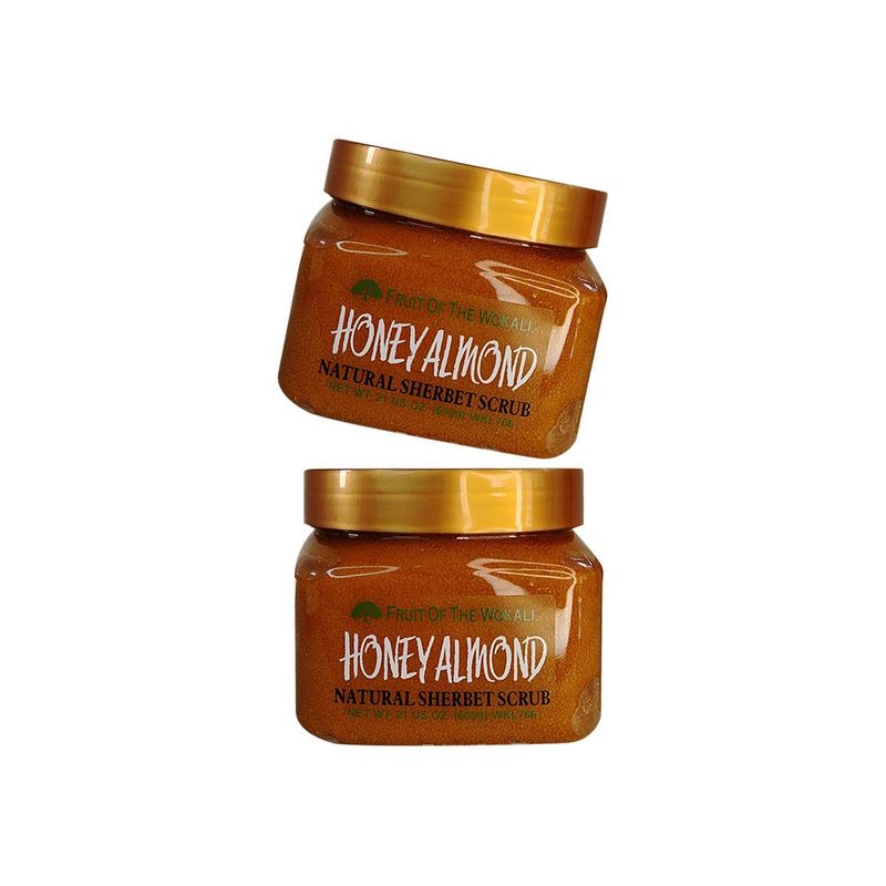 WOKALI - Crema exfoliante Miel de Almendra - Wokali 600Gr 2 Unidades_.