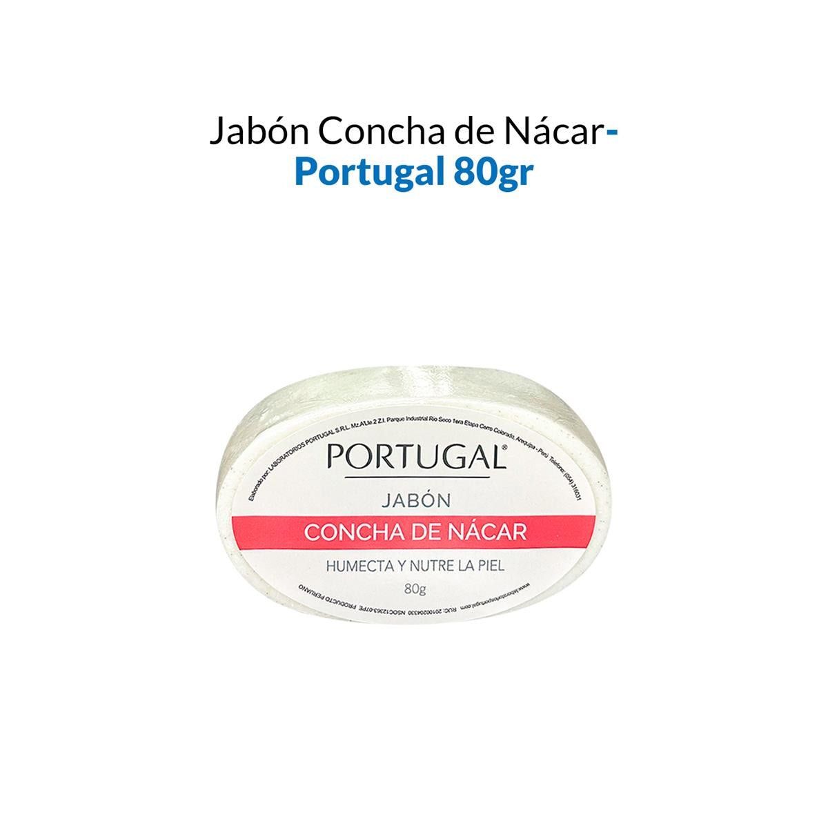 GENERICO - Jabón Concha De Nácar 80G - Portugal_.