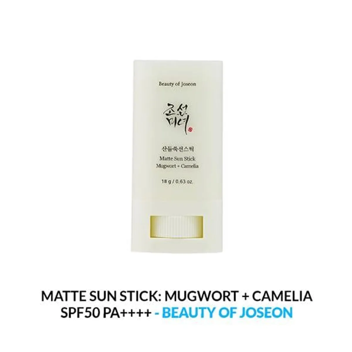BEAUTY OF JOSEON - Matte Sun Stick Mugwot + Camelia Spf 50+ 18 Gramos - Beauty Of Joseon_.