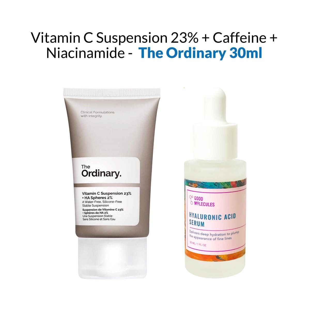 GOOD MOLECULES - Vitamin C Suspension 23% + Hyaluronic Good Molecules 30ml_.