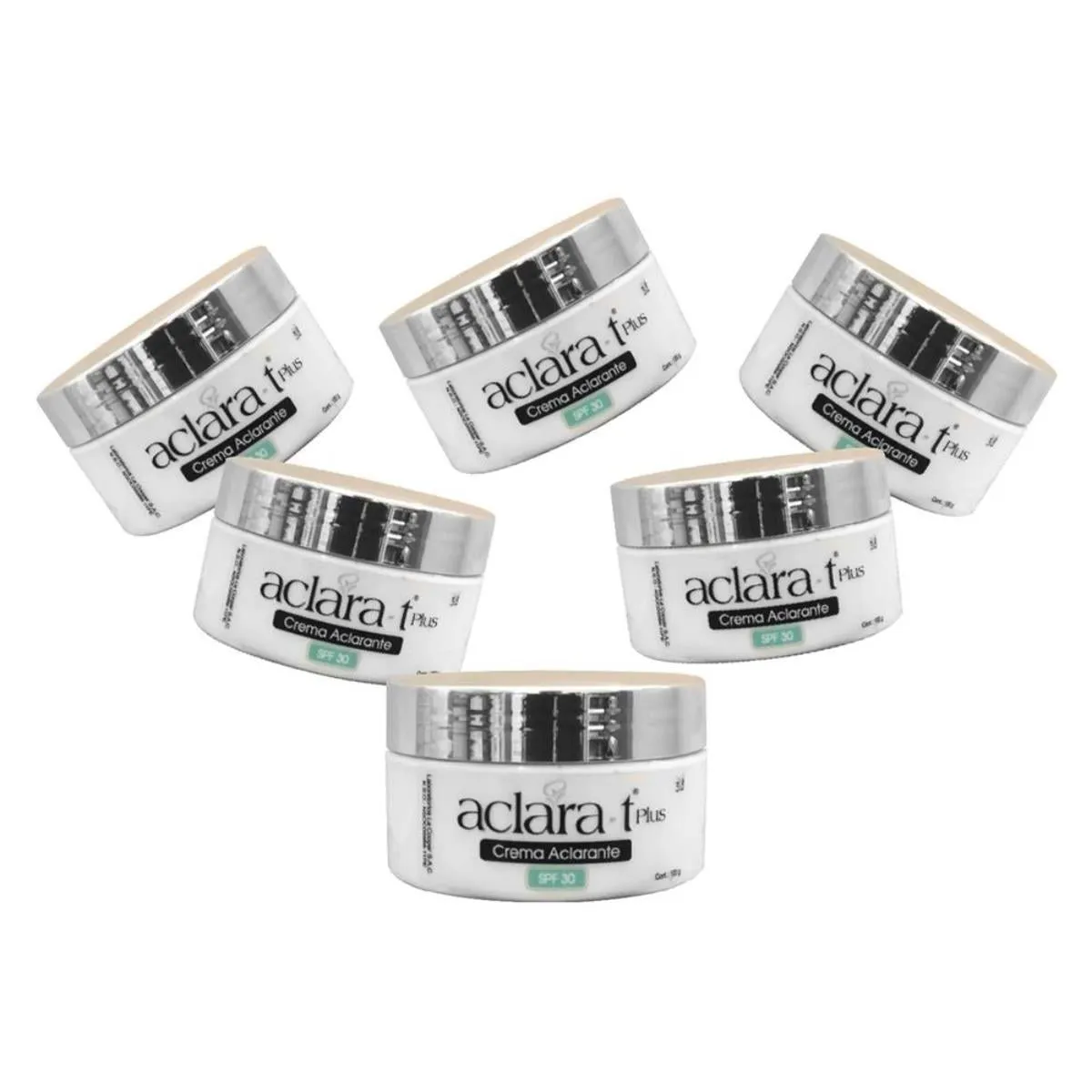 GENERICO - 6 Crema Aclarante Con Filtro Solar Spf 30 - Aclara-T 100Gr_.