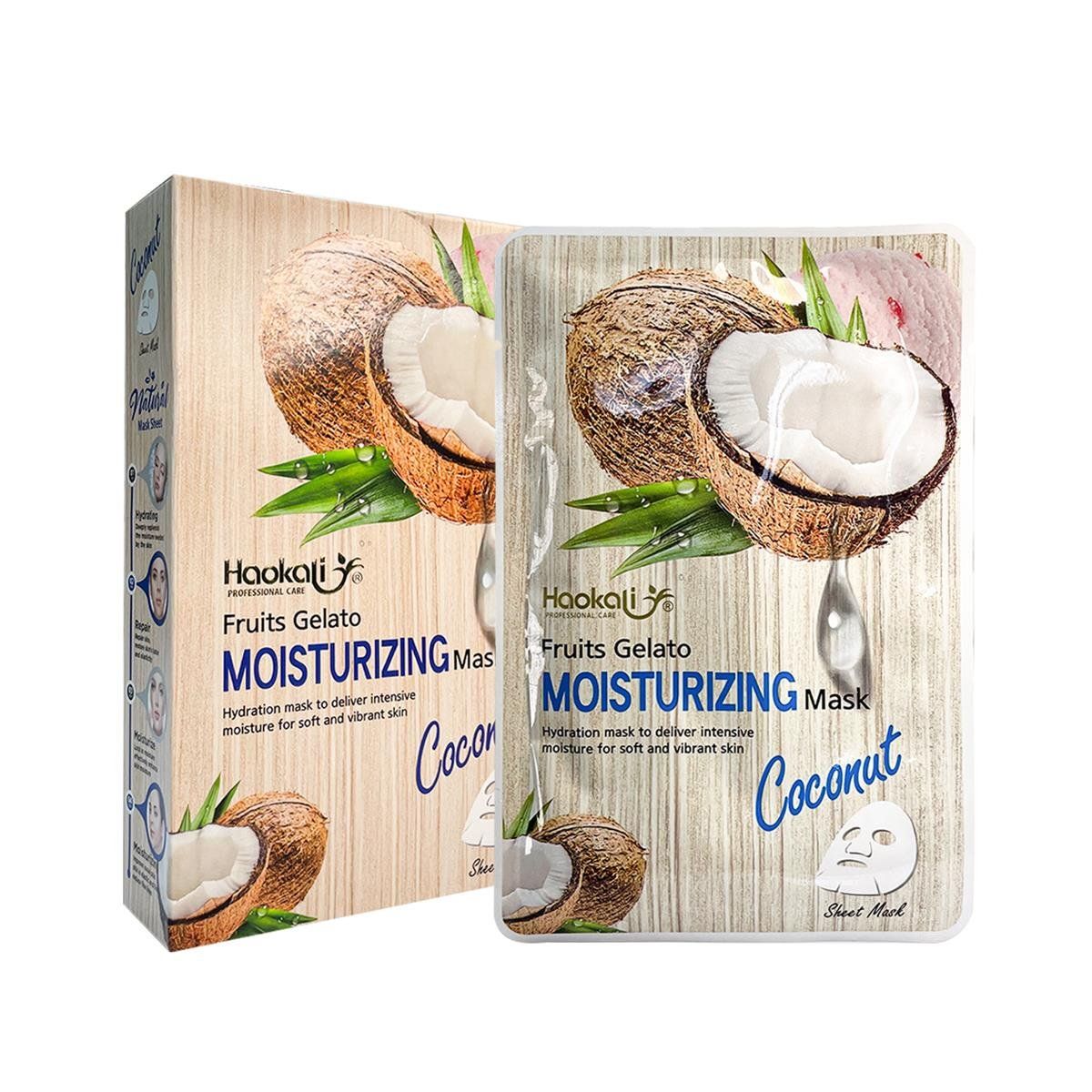 WOKALI - Mascarilla Esencia De Coco 30Ml X 10 Piezas  Wokali_.