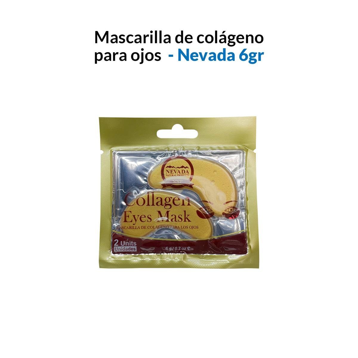NEVADA NATURAL PRODUCTS - Mascarilla De Colágeno Para Ojos 6G - Nevada_.