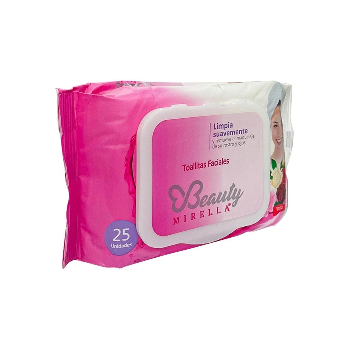 NEVADA NATURAL PRODUCTS - Toallitas Faciales Extracto De Rosas 25Unid - Nevada_.