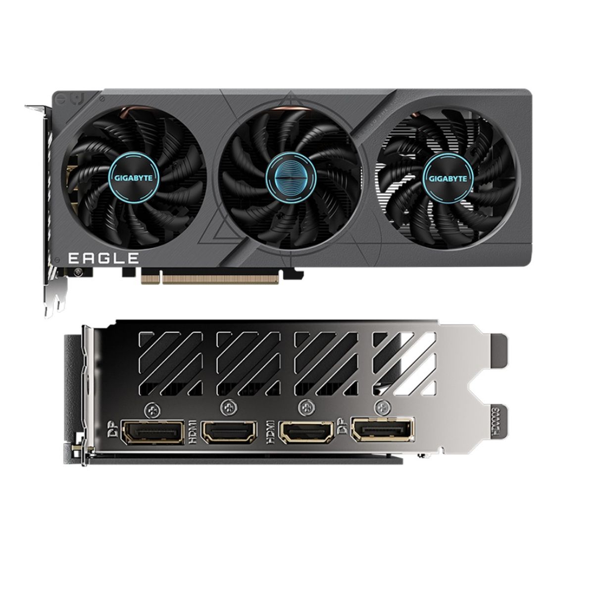 GIGABYTE - Tarjeta de Video Gigabyte GeForce RTX 4060 EAGLE OC 8G 3X