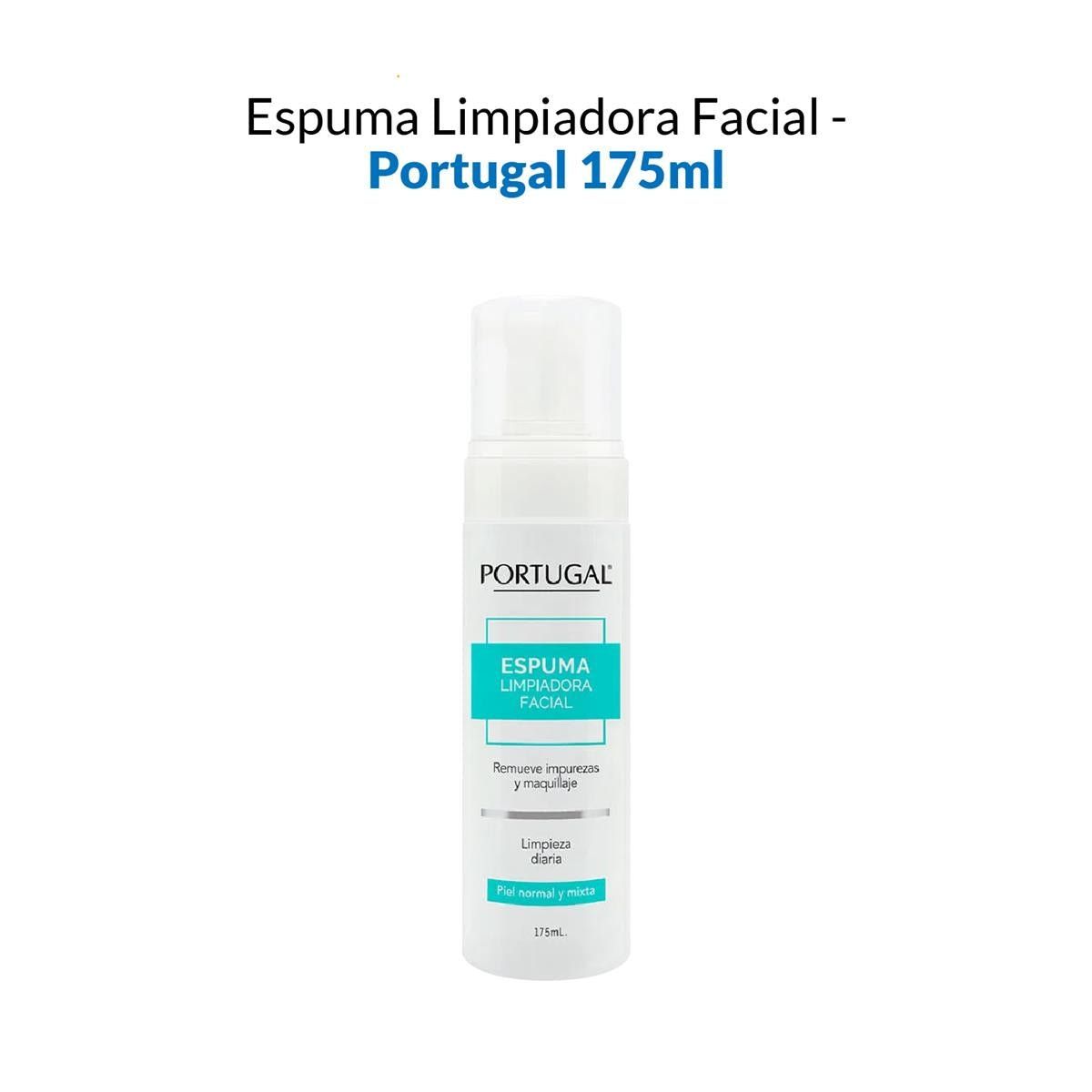 GENERICO - Espuma Limpiador Facial - Portugal 175ml_.