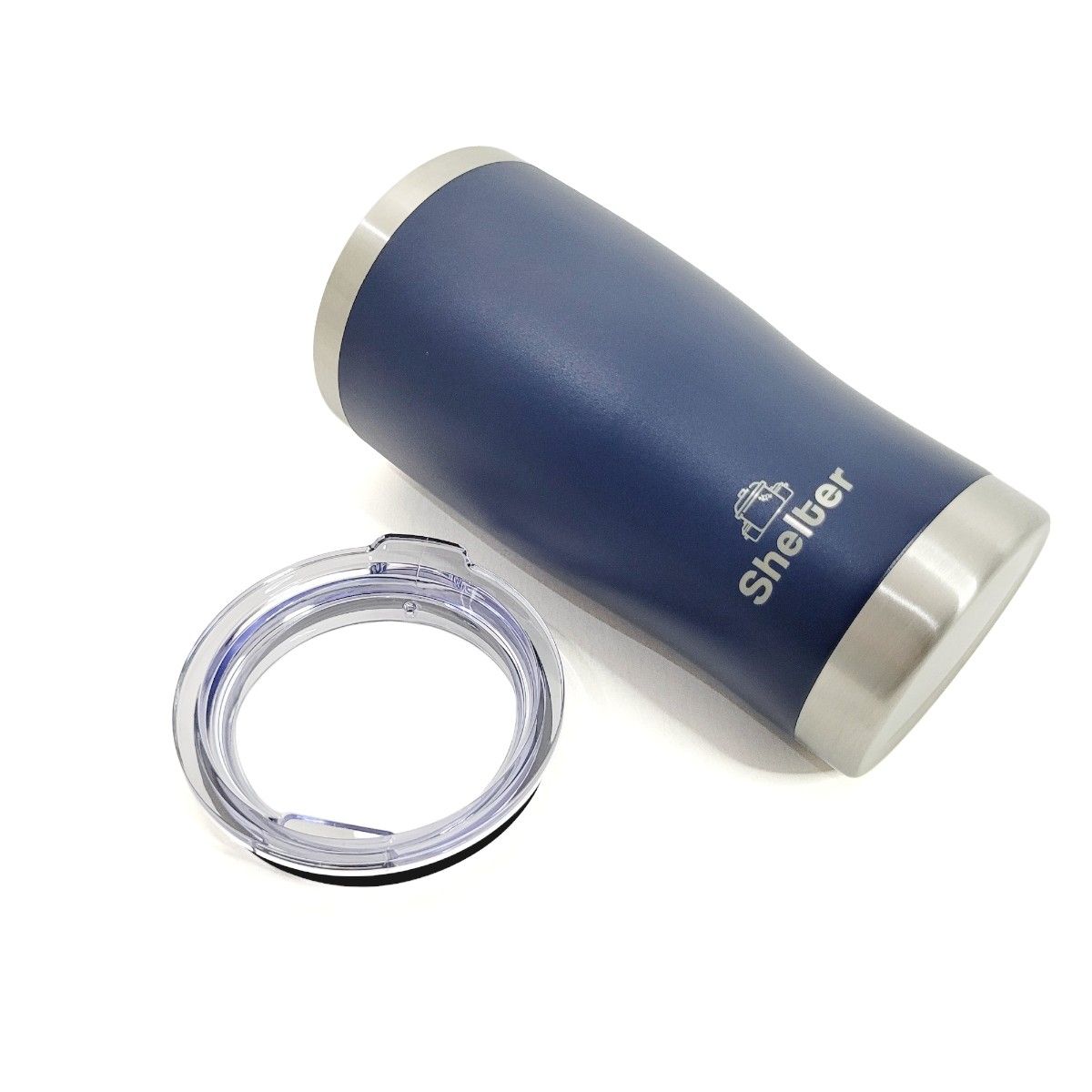 SHELTER - Shelter Cup Metal Blue 590ml 20oz de Acero Inoxidable