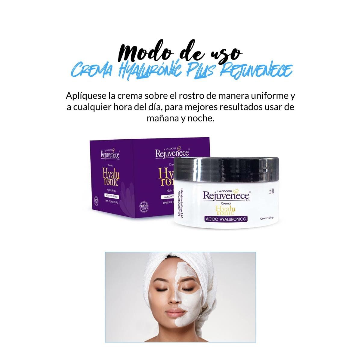GENERICO - Rejuvenece Plus Crema Hyalurónic 100Gr_.