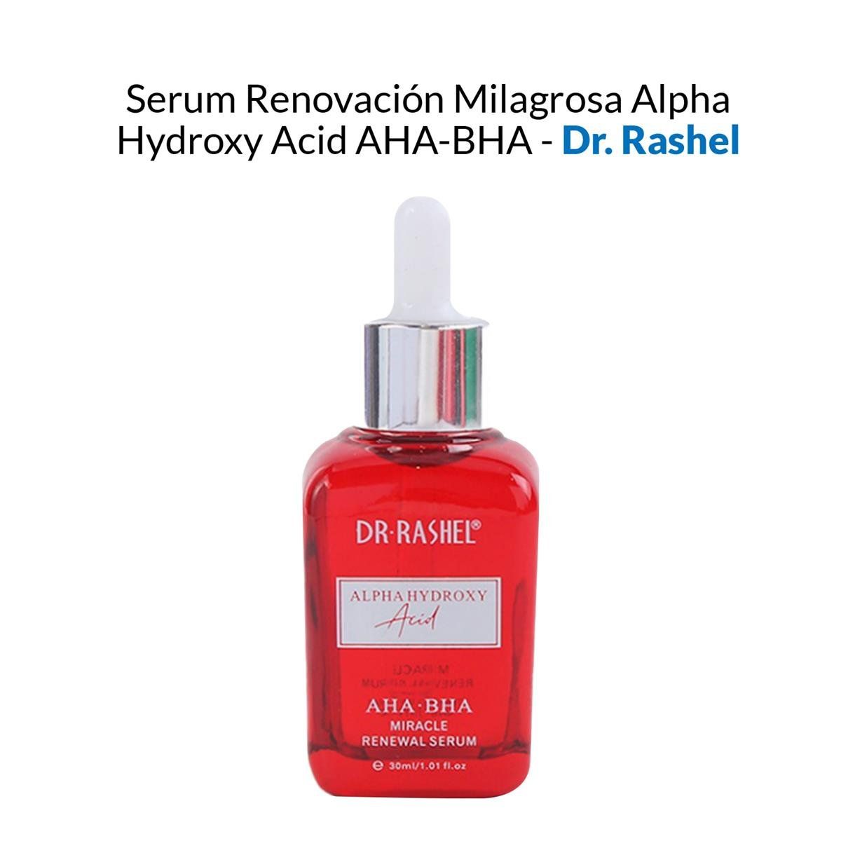 GENERICO - Serum Renovación Milagrosa Alpha Hydroxy Acid Aha-Bha - Dr Rashel_.