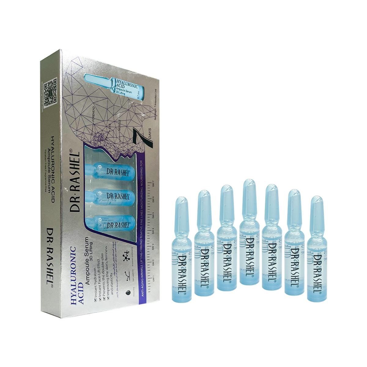 GENERICO - Ampollas Faciales Intensivas De Ácido Hialurónico Lifting 3D 7 Días_.