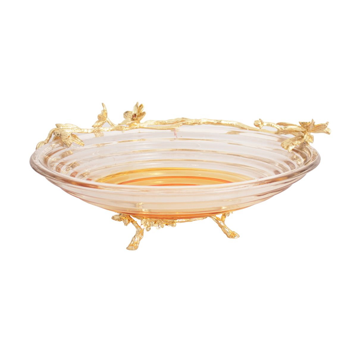 PANADECOR - Centro De Mesa Panadecor Con Detalles Dorados 40Cm