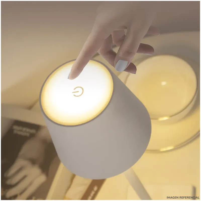 INSPIRA MARKET - Lampara de mesa para botella LED portatil 3 tipos de iluminación