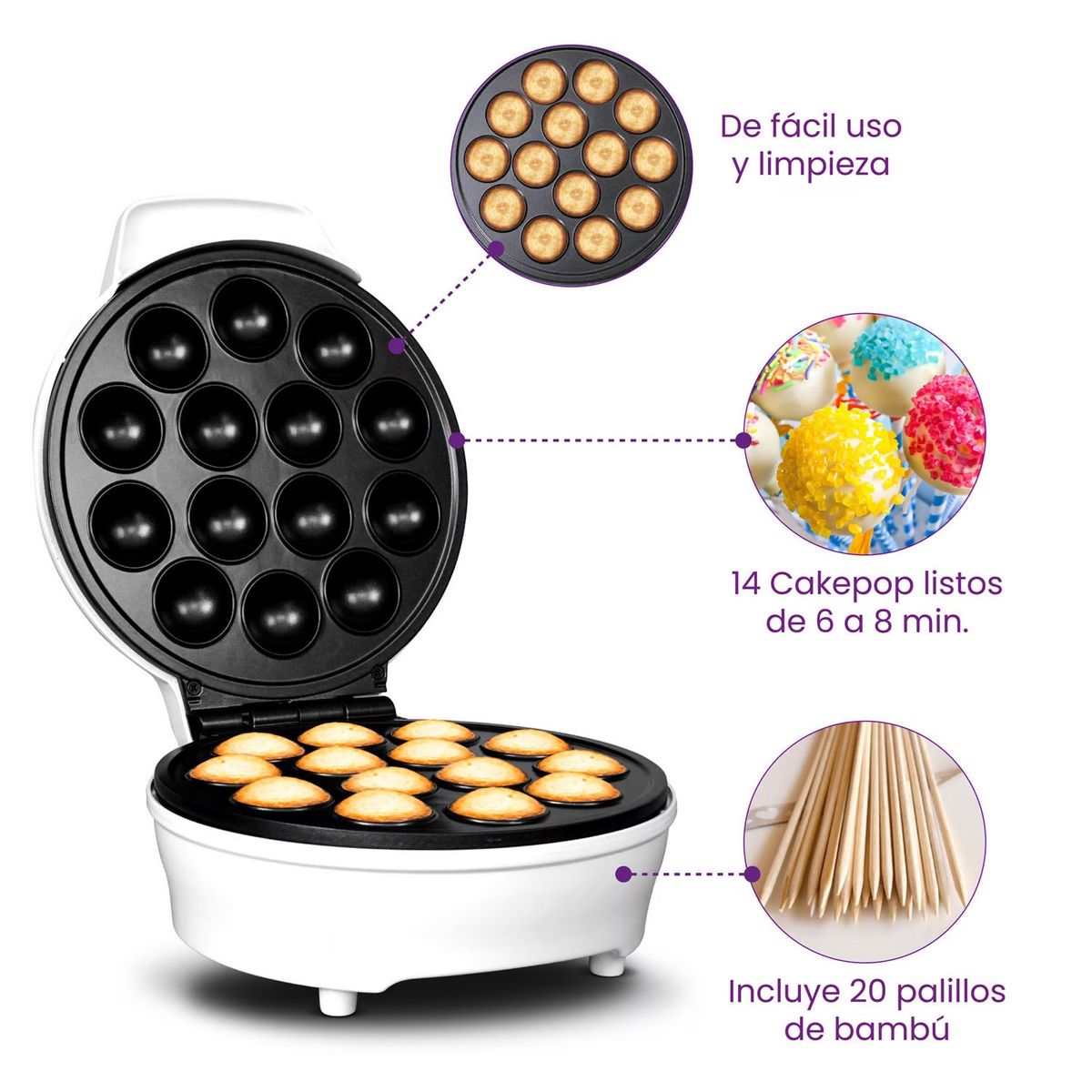 BLANIK - Máquina para Hacer Cake Pop BCP017