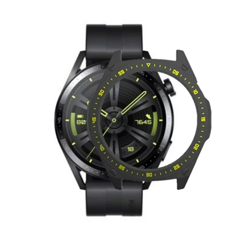 GENERICO - BUMPER  GT3 sin Vidrio  Negro con Amarillo