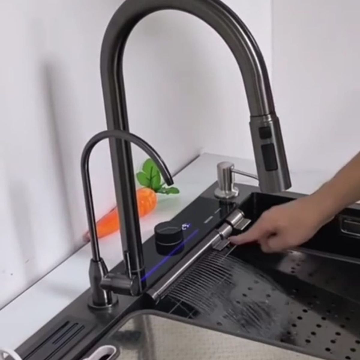 GENERICO - Lavadero Multifuncional de 2 Teclas PREMIUM , Porta Cuchillo