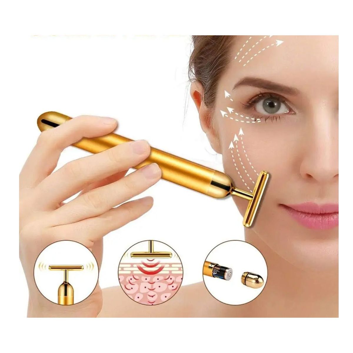 ROSH - Masajeador Facial de Vibración