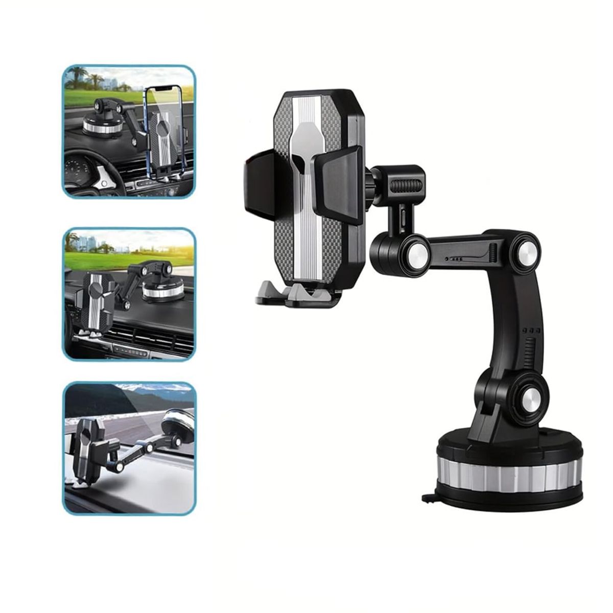 GENERICO - Holder para Celular en Tablero Parabrisas o Escritorio 360°