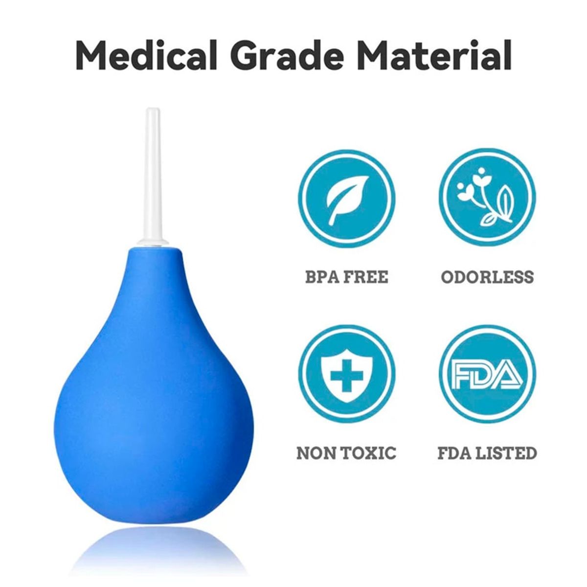 GENERICO - Enema Ducha Intima 160ml Para Hombre Y Mujer Limpieza Personal