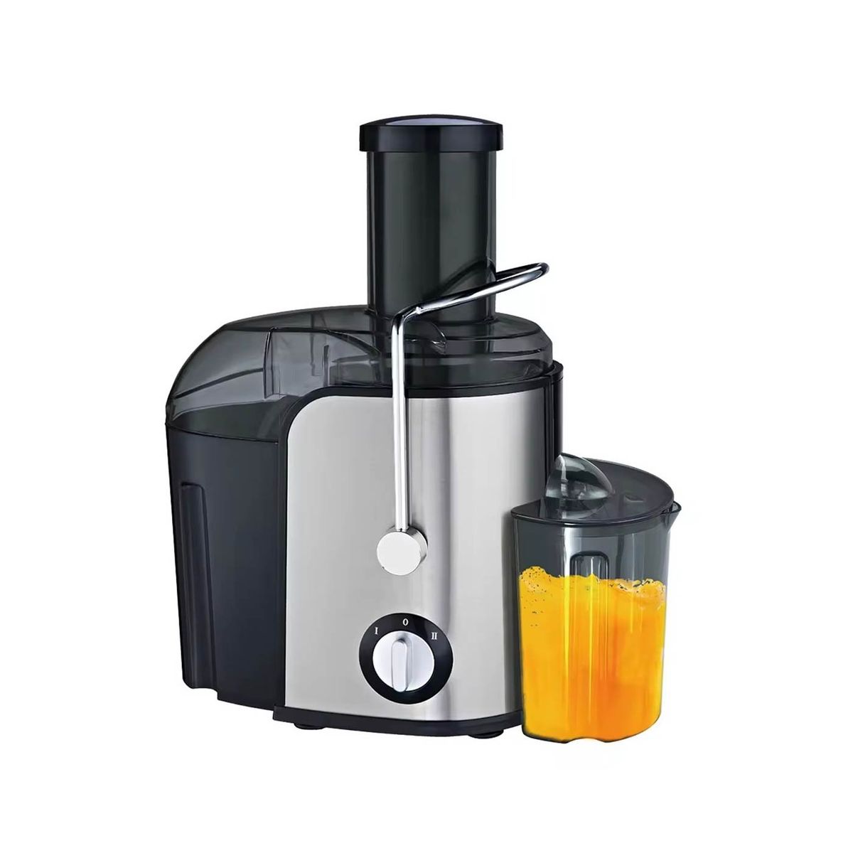 GENERICO - Extractor de jugos 800 W para Frutas enteras. - 2 vel