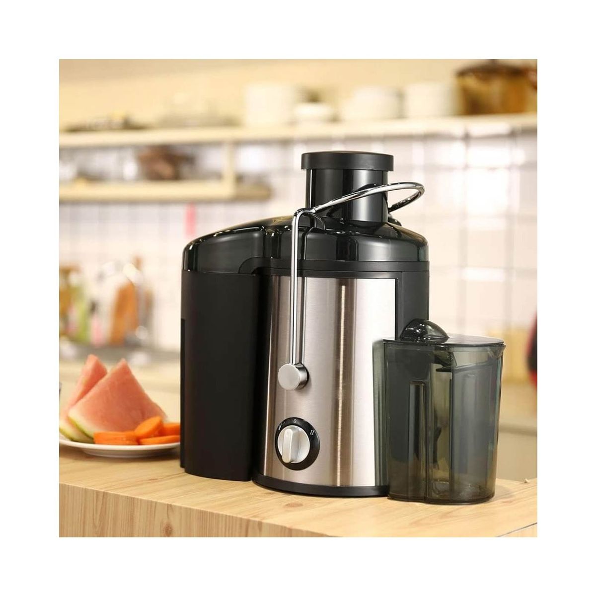 GENERICO - Extractor de jugos 500 W para Frutas enteras. - 2 vel