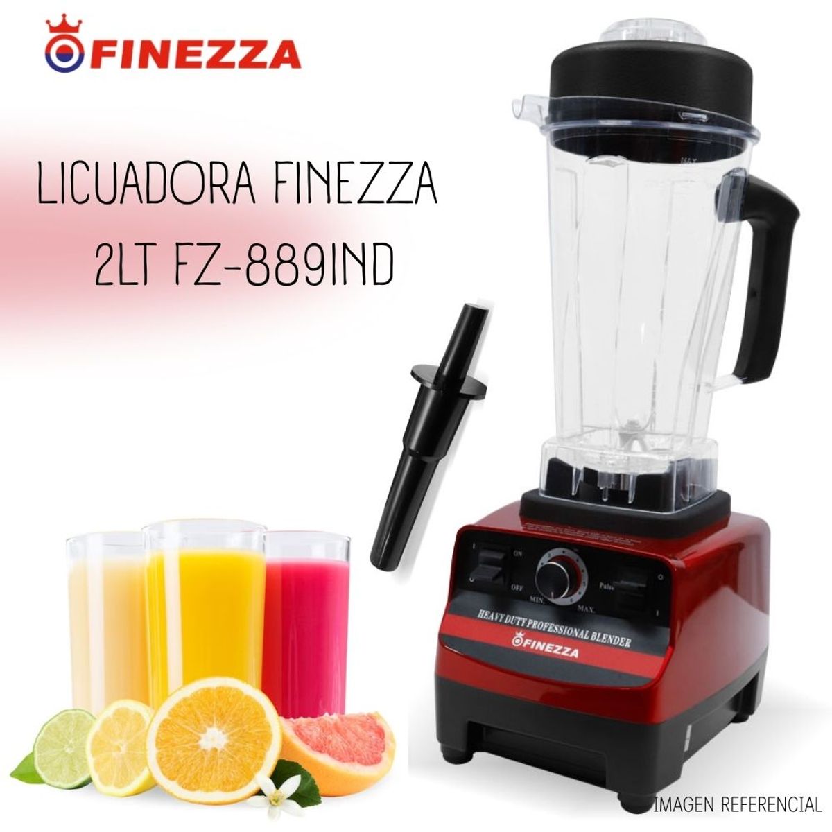 FINEZZA - Licuadora Finezza 2Lt FZ-889IND 1500 watts