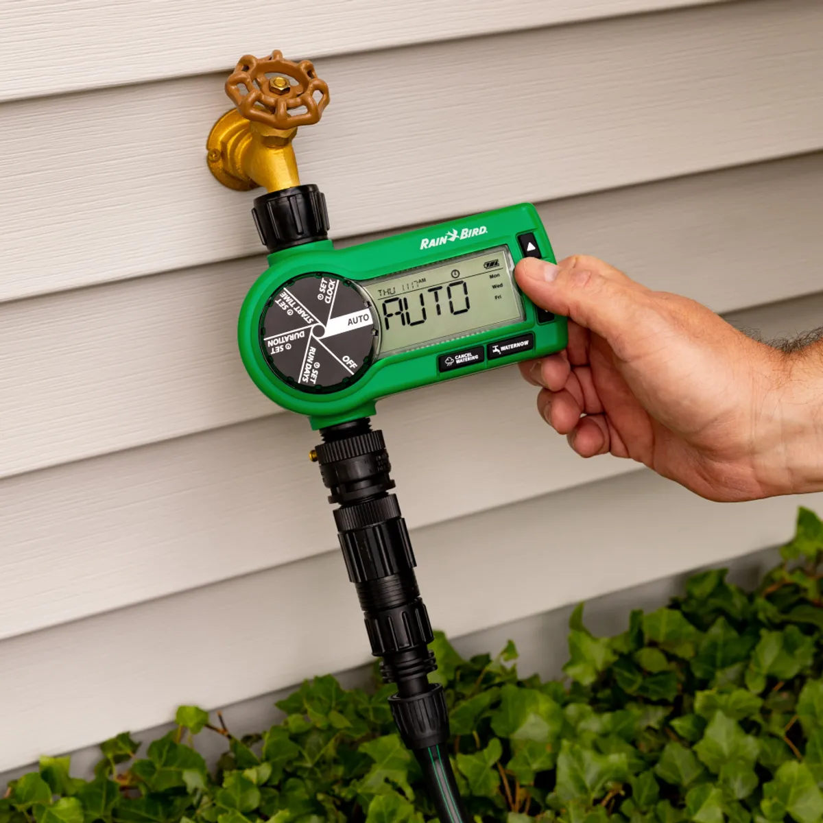 RAINBIRD - TEMPORIZADOR DE RIEGO AUTOMATICO PARA GRIFO A PILAS - RAIN BIRD