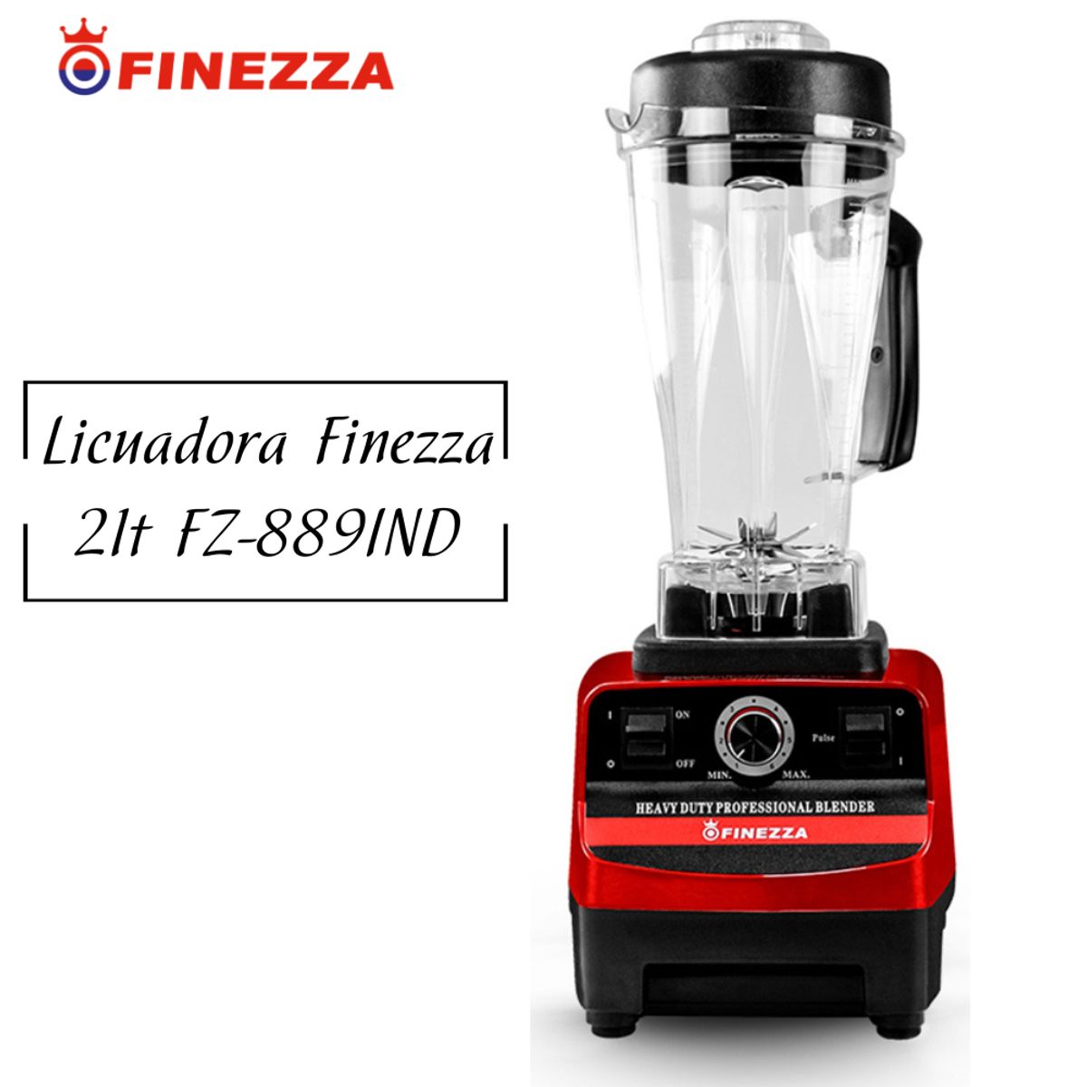 FINEZZA - Licuadora Finezza 2Lt FZ-889IND 1500 watts