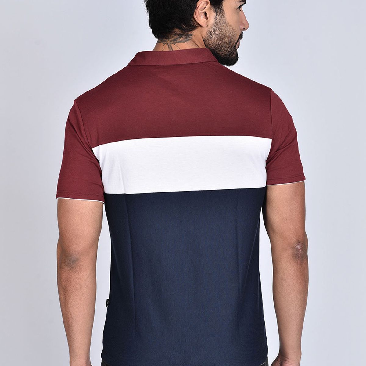STEALTH - Polo Pique Manga Corta Hombre Bloques Stealth