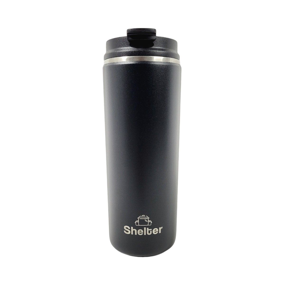 SHELTER - Shelter Coffee Mug Black 470ml 16oz de Acero Inoxidable