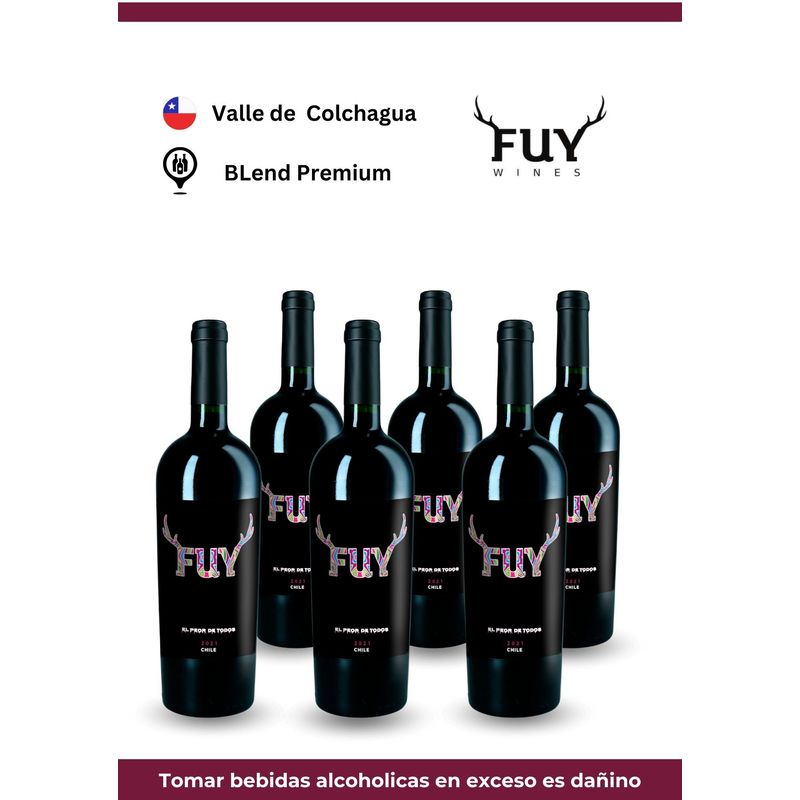 FUY - Vino FUY El Peor de Todos  pack x 6