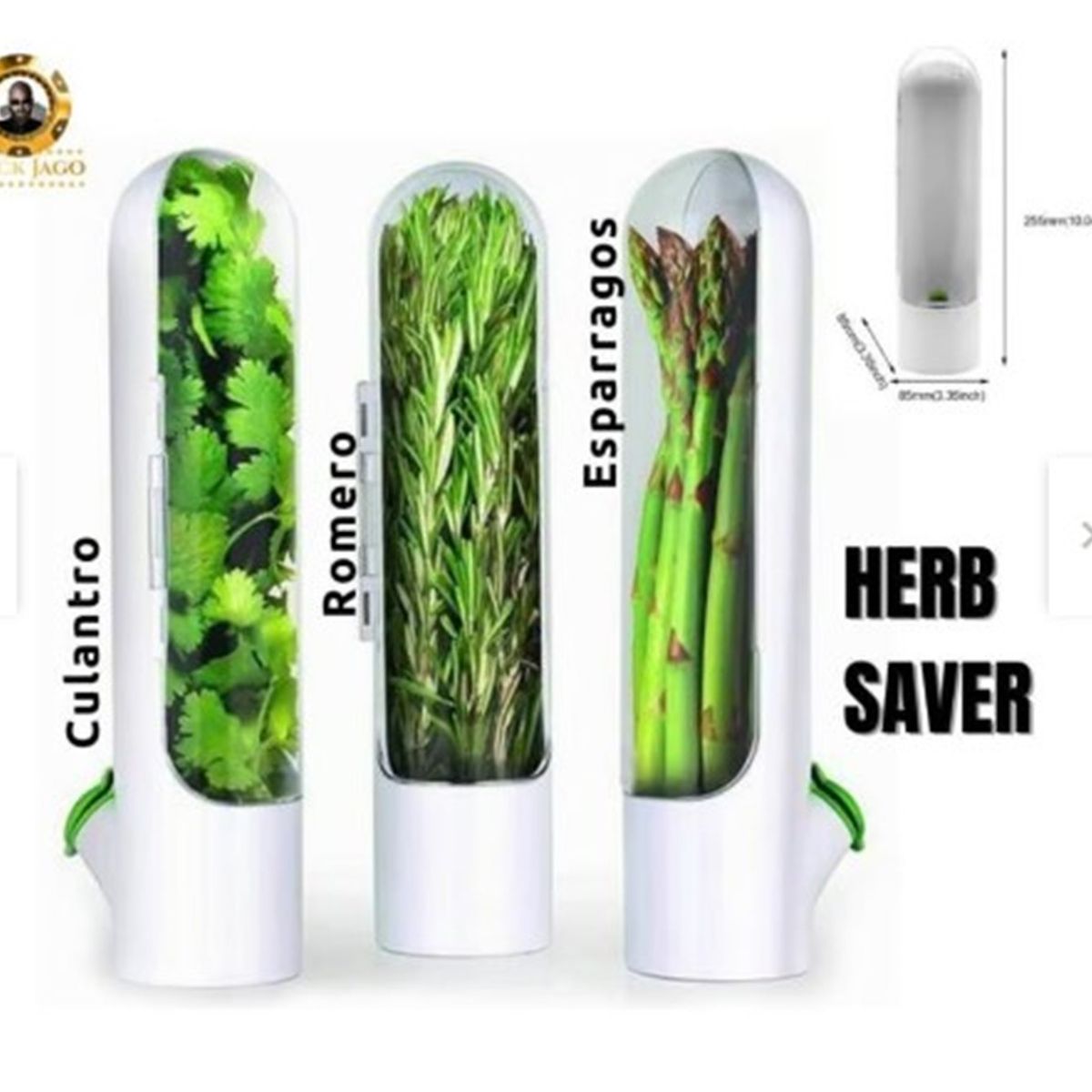 GENERICO - Conservador de hierbas verduras frescas A1 de Calidad