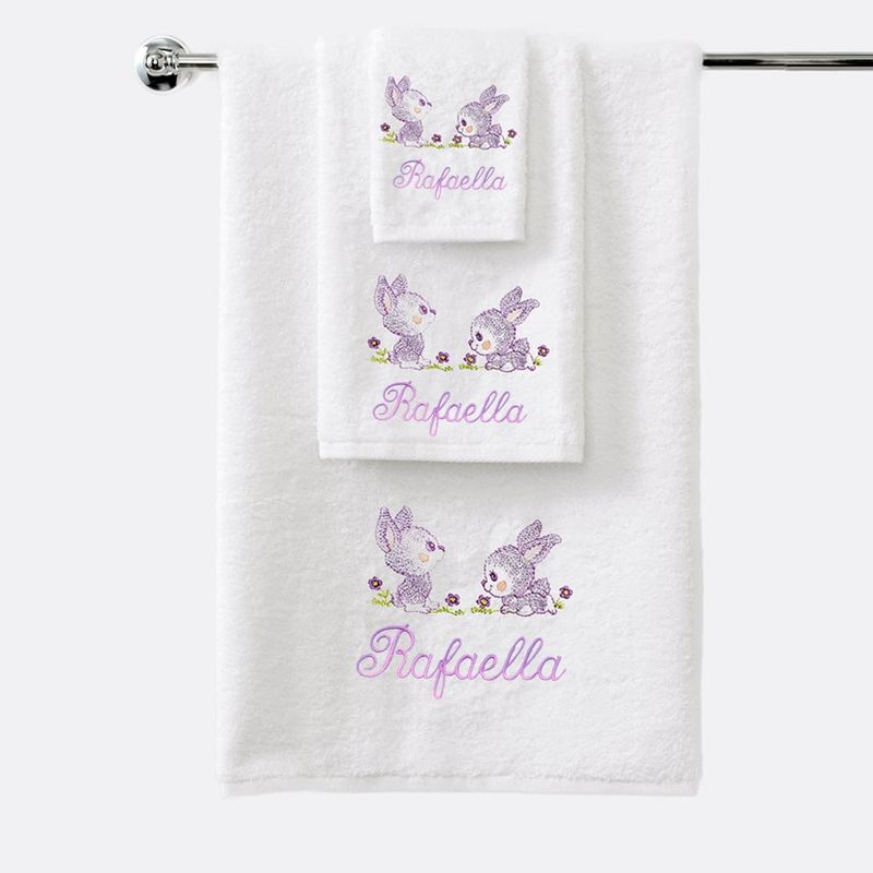 GENERICO - TOALLAS DE BAÑO NIÑOS BORDADAS CASABLANCA HOME