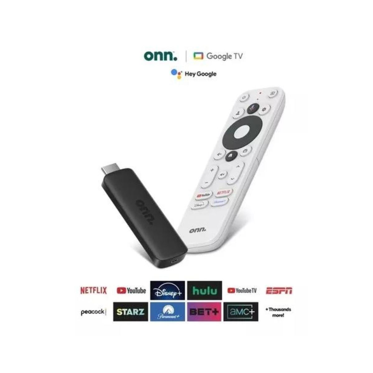 GOOGLE - Watch Onn Google Tv Full Hd Streaming 2023 8gb 1.5 Gb Ram C
