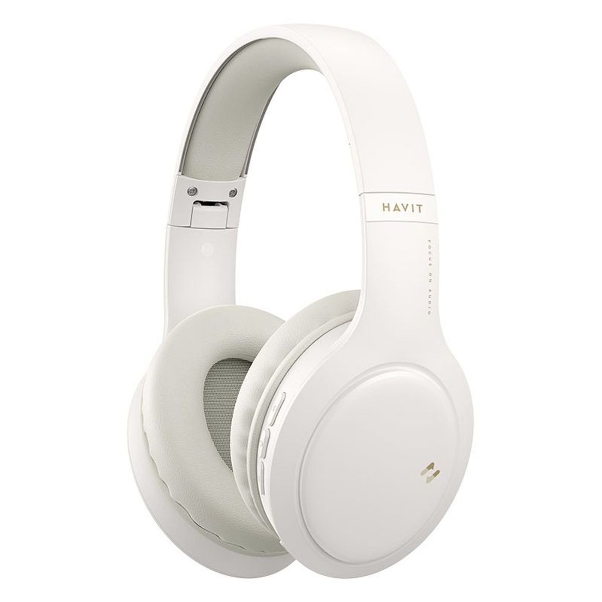 HAVIT - Audífono Inalámbrico Bluetooth V53 Havit H628BT Beige