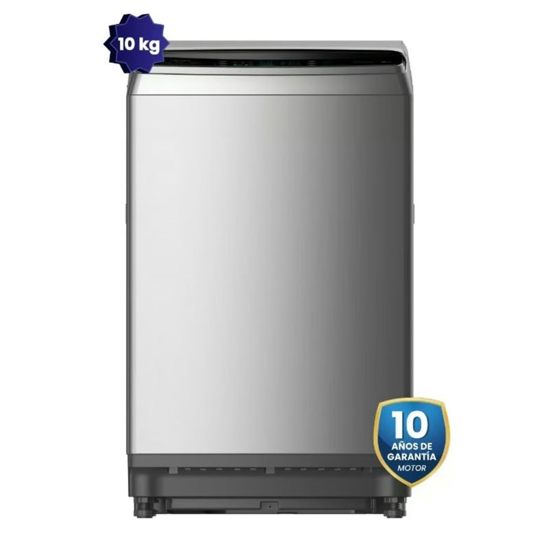 MIDEA - Lavadora Midea 10Kg MA200W100G-PE Silver