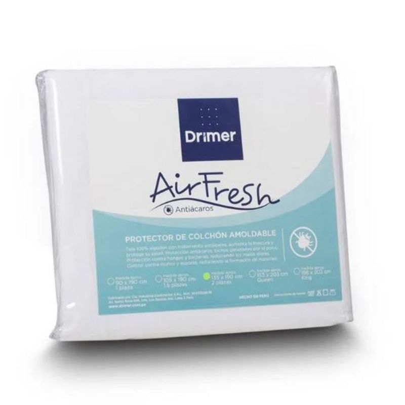 DRIMER - Protector De Colchón Airfresh King