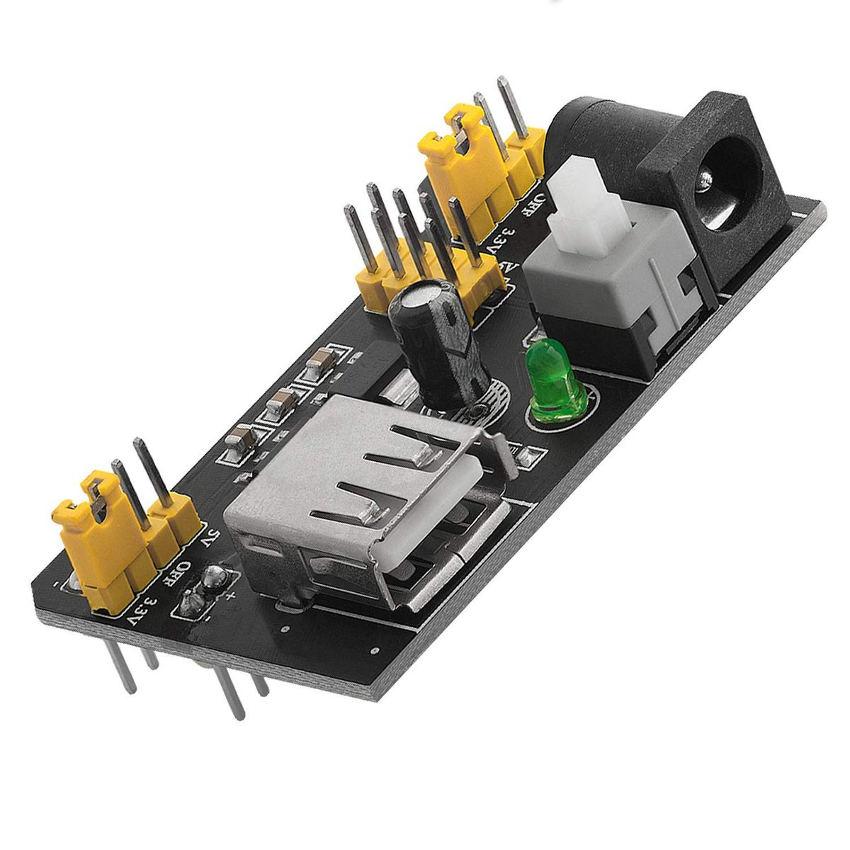 GENERICO - Adaptador Fuente para Protoboard 5V-33V