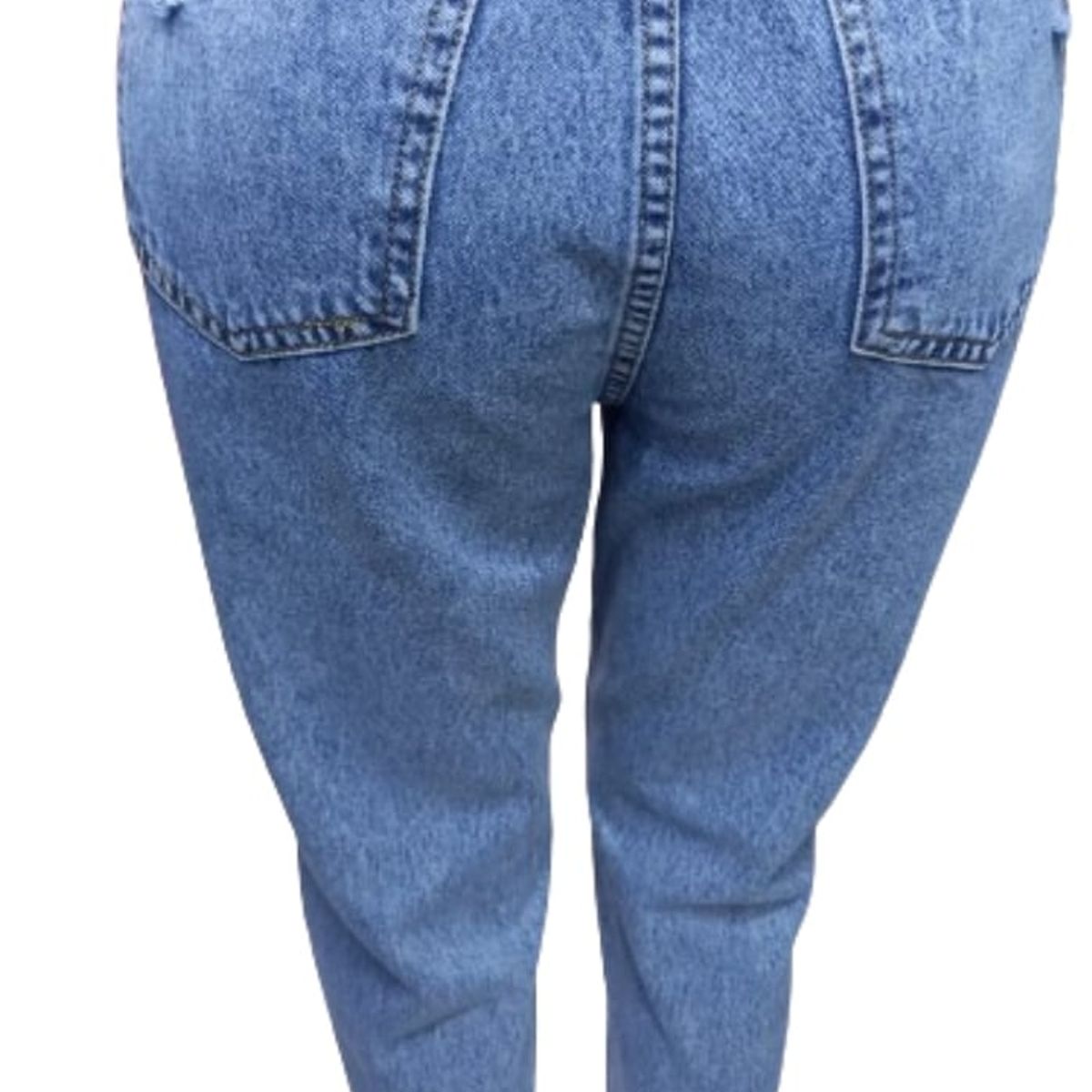 GENERICO - PANTALON BOYFRIEND NEVADO CELESTE AGUA