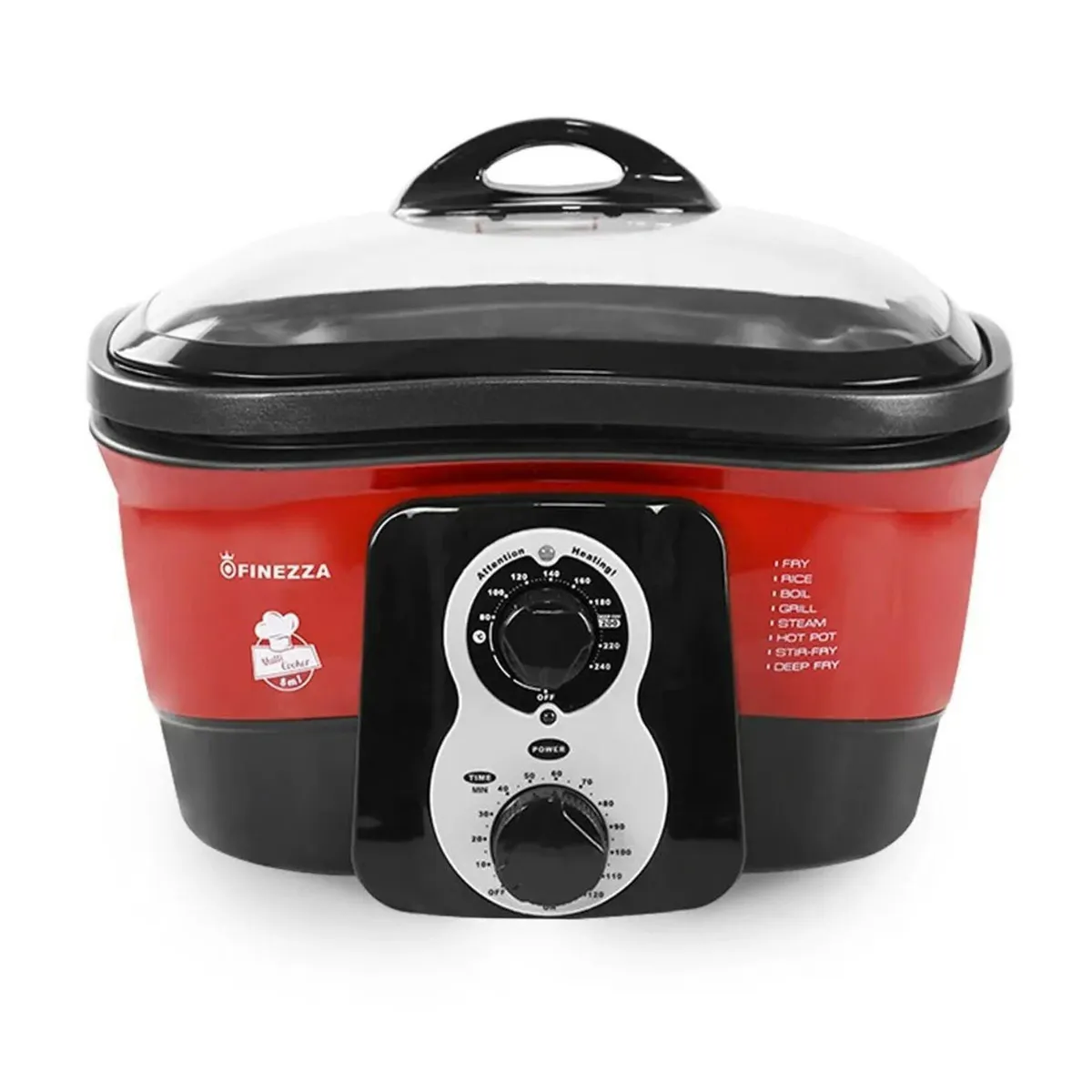 FINEZZA - Olla Multifunción Finezza FZ-680MC 8 en 1 1500W