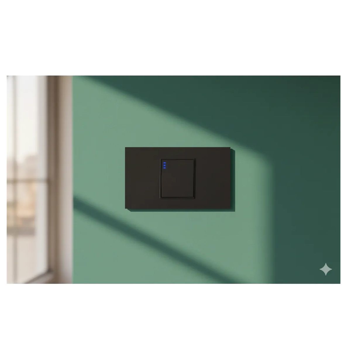 CUBULL - INTERRUPTOR SIMPLE COLOR NEGRO MARCA CUBULL MODELO L2-005