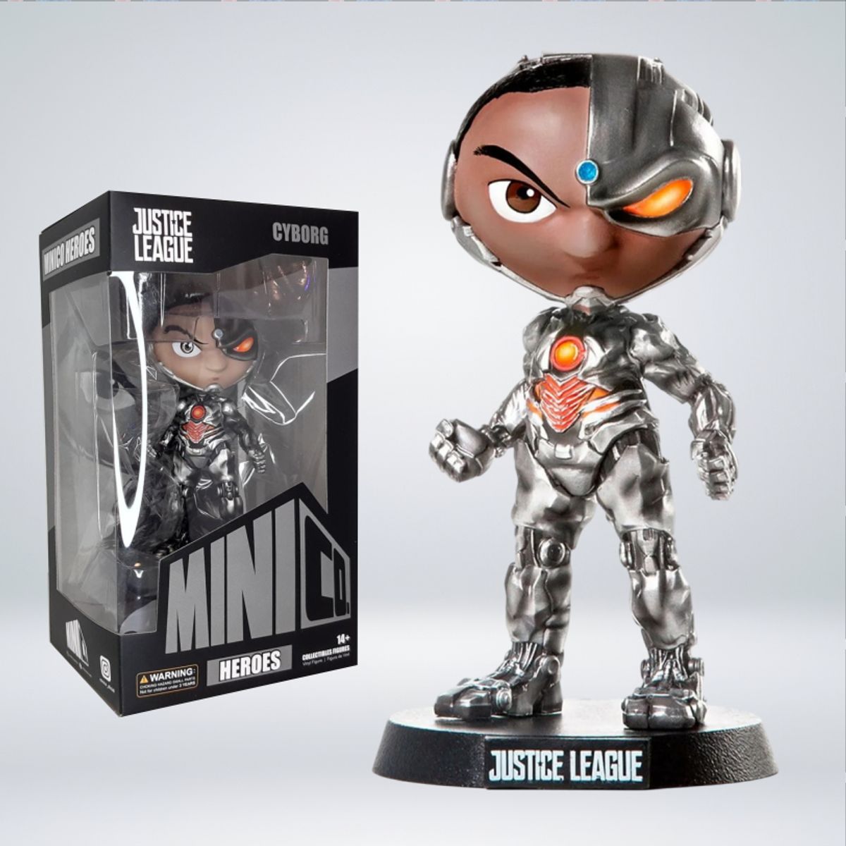 IRON STUDIOS - FIGURA IRON STUDIO CYBORG - JUSTICE LEAGUe